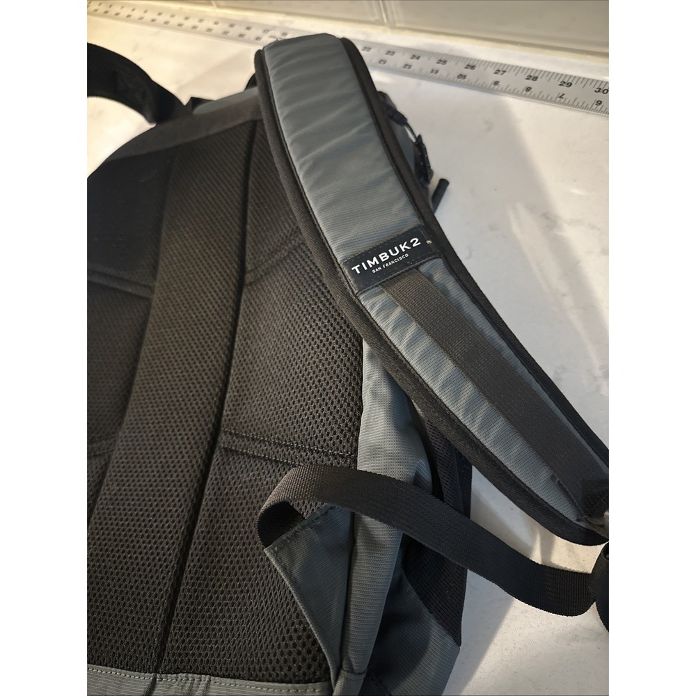Timbuk2 Parkside Midway Laptop Tablet Gray Travel Pocket Work‎ School Backpack - Picture 4 of 10